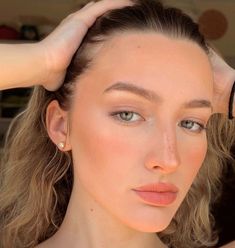 "Share your dewy summer makeup looks with us using the hashtag #DewySummerMakeup for a chance to be featured on our page! ✨☀️ Let's embrace the glow together this season. #SummerBeautyInspo #GlowGoals #MakeupInspiration #SummerVibes #DewyMakeup Simple Natural Makeup Wedding, Natural Makeup Fair Skin Blue Eyes, No Makeup Bridal Makeup, Peach Makeup Look Natural, Pilates Photos, Natural Looking Makeup, Pale Skin Makeup