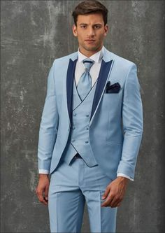 Boys Blazer, Blue Groom, Pant Top, Blazer Wedding, Suite Design, Style Pant, Wedding Suits Groom