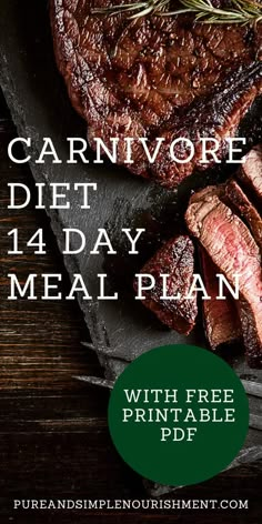 Carnivore Diet Meal Plan, The Carnivore Diet, Breakfast Low Carb