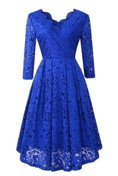 Blue Lace Dress For Banquet, Blue A-line Mini Dress For Banquet, Fitted Blue Mini Dress For Banquet, Blue Fitted Mini Dress For Banquet, Blue Spring Banquet Dress, Fitted Long Sleeve Blue Lace Dress, Fitted Blue Lace Dress With Long Sleeves, Blue Fitted Lace Dress With Long Sleeves, Blue Knee-length Lace Dress For Wedding