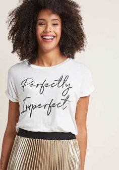 Online Shop Perfectly Imperfect T-shirt Funny women Casual grunge tumblr quote Tee aesthetic Fashion camisetas graphic Women fit tshirt tops | Aliexpress Mobile Black Screen, Women Humor, Elegant Chic, Perfectly Imperfect, T Shirts With Sayings, Personalized T Shirts, Aesthetic Fashion, Graphic Shirts, Cute Shirts