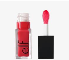 shade “red delicious” Red Lip Oil, Red Lip, Lip Oil, Elf, Red