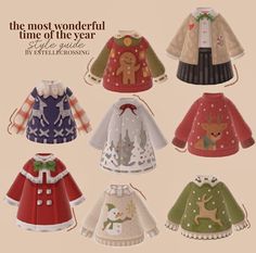 the most wonderful time of the year christmas sweaters by emelikabrosing