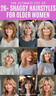 Shaggy Layered Haircuts Medium Fine Hair, Med Shaggy Haircuts, Shaggy Short Hair Thick, Medium Length Shaggy Hair, Shaggy Women’s Haircuts, Medium Shaggy Hairstyles Choppy Layers, Brunette Shag Haircut, Medium Shaggy Bob With Bangs, Shaggy Haircuts Straight Hair