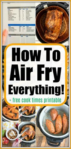 how to air fry everything in an air fryer