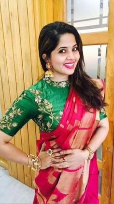 Saree Inspiration, Saree Jacket Designs, Latest Saree Blouse, Indian Blouse Designs, Mangalsutra Design, Pattu Saree Blouse Designs, Wedding Saree Blouse Designs, Saree Blouse Neck Designs