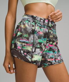 Hotty Hot High-Rise Lined Short 4" | Women's Shorts | lululemon Lululemon Black Short Activewear, Lululemon Black Friday, Lululemon Hotty Hot Shorts, Hotty Hot Shorts, Shorts Lululemon, Hot Shorts, Dress Bra, Designer Shorts, Black Friday Shopping