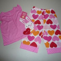 Carter's Fabulous Brand New With Tag Baby Girl Sleepwear 2/$15 Sale Add Any Two Items Marked With These Flowers To Your Bundle And I Will Send You The Offer. Cute Sleepwear For Playtime In Spring, Pink Cotton Play Sets, Girls Sleepwear, Carters Baby, Kids Pajamas, Pajama Sets, Pink Red, Pajama Set, Kids Shop