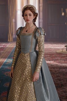 Medieval Royalty, 1500s Fashion, Tudor Fashion, Detail Couture, Tudor Costumes, Period Dress, Old Fashion Dresses