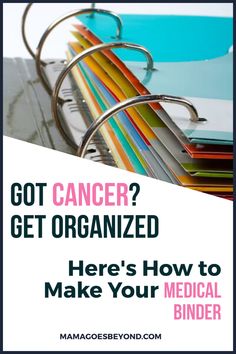 Organizing medical information can be overwhelming. Breast cancer patients need a way to manage information they give to and receive from their medical team. Learn how to make a cancer binder for yourself or as a gift for a loved one. Health And Fitness Magazine, Breast Surgery, Health Magazine