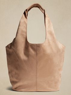 Vegan Suede Lotus Tote | Banana Republic Factory Everyday Suede Shoulder Bag With Top Handle, Everyday Suede Shoulder Bag With Top Carry Handle, Suede Shoulder Bag With Top Carry Handle For Everyday, Suede Shopping Bags With Top Carry Handle, Suede Tote Bag With Top Carry Handle, Everyday Rectangular Suede Hobo Bag, Rectangular Suede Hobo Shopping Bag, Rectangular Suede Hobo Bag For Shopping, Rectangular Suede Shopping Bag