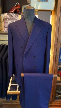 Men's  Blue Double Breasted Suit Two Piece, Formal Wear, Ideal Birthday Gift for Him, Suits For Men, Two Piece suit, Summer Suit, Blue Suit This is a Classic 2 Piece Suit crafted from high quality fabric and imported materials. Our products are handcrafted by experienced tailors who make sure the that the stitching is precise, lining is proper and the overall product is sturdy enough to not go out of shape for more than a few years. Also all our products have extra margins in their length, sleev Blue Double Breasted Suit, Suit Blue, Suit Covers, Summer Suit, Custom Suit, Summer Suits, Birthday Gift For Him, Double Breasted Suit, Blue Suit