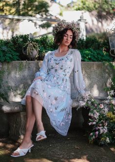 Elina Dress – JessaKae Chantilly Dress, Promenade Dress, Flora Dress, Bee Dress, Green Embroidery, Girls Blue Dress, Garden Wedding Inspiration, Girls Pink Dress, Garden Dress