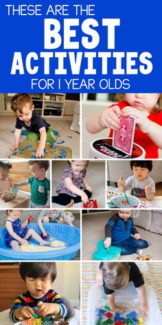 One Year Old Activities Indoor, Baby Activities 1 Year, Activities For One Year Olds, Toddler Book, Hello Wonderful, Indoor Activities For Toddlers, Fun Indoor Activities, Baby Play Activities, Baby Learning Activities