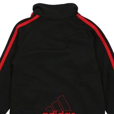 Description:Vintage Age 4 black Adidas track jacket, fits x-small.GENDER: boys CONDITION: good - marks on sleeves.STYLE: track jacketERA: 1990sCOLOUR: blackFABRIC: polyester Black Outerwear For Training In Fall, Black Long Sleeve Training Outerwear, Black Outerwear For Fall Training, Black Long Sleeve Outerwear For Training, Black Tops For Training In Fall, Winter Training Track Jacket With Three Stripes Branding, Winter Training Outerwear With Three Stripes, Black Sporty Winter Track Jacket, Black Long Sleeve Track Jacket For Sportswear