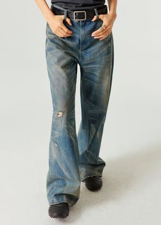 Discover the ultimate **Nevada Cowboy Inspired Spider Web Wash Denim**. These wide and baggy jeans, featuring a unique spider web wash and distressed detailing, are perfect for a bold, vintage look. Made from 100% denim cotton, these unisex jeans come with a slightly ripped hemline and an SP leather patch on the back. Available in various sizes, check out the detailed size chart below for the perfect fit. SIZE (CM) LENGTH WAIST BUTT EXTRA SMALL 101 69 90 SMALL 104 75 96 MEDIUM 106 79 100 LARGE 1 Angel Dress, Denim Cotton, Denim Trousers, Trending Now, Spider Web, Womens Maxi Dresses, Velvet Dress, Denim Wash, Vintage Looks