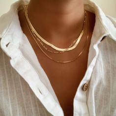 14k Gold Filled Chain Width: 2.3mm Chain length: 16” Lobster clasp closure Figaro Chain Necklace, Stacked Necklaces, Dope Jewelry, Figaro Chain, Choker Style, Stacked Jewelry, Gold Necklace Layered, Girly Jewelry, Jewelry Inspo