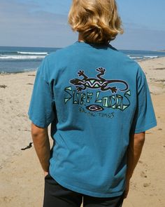 🦎 California Retro, California Winter, Retro Surf, Hawaii Surf, Surf Tee, Vintage Hawaiian Shirts