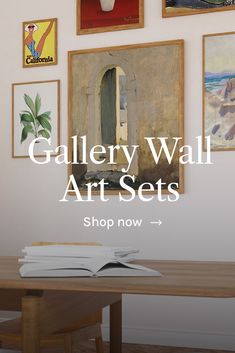 gallery wall art sets shop now