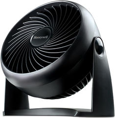 a black fan sitting on top of a metal stand in front of a white background