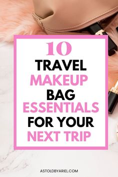 These travel makeup bag essenitals are definitely worth being on my next business trip.