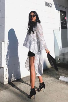 White Cardigan | Black Heels #elegant #date #ootd #fashioninspo #outfit #fashionlook #whattowear #mode #womenfashion #dailylook #inspo #lookdujour #trendy #women #style #fashion Black Heels Elegant, Heels Elegant, Weekend Plans, Cardigan Black, White Cardigan, Clothes And Accessories, Accessories For Men, Daily Look