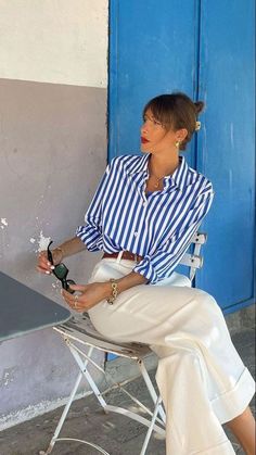 Weekend Mode, Chique Outfit, French Women, 가을 패션, Vacation Outfits, Mode Inspiration, Spring Summer Outfits, Look Chic