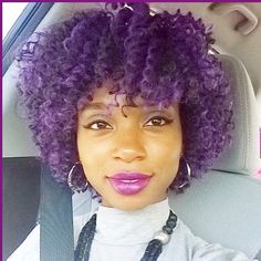 Purple Crochet braids using Freetress Water Wave Freetress Water Wave, Crochet Braids For Kids, Crochet Headband Tutorial, Type 4c Hairstyles, Love Ideas, Crochet Hat For Beginners, Afrocentric Fashion, Crochet Skirt Pattern