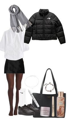 Chav Outfits, Winter Outfits For School, Casual Preppy Outfits, Trendy Outfits For Teens, School Looks