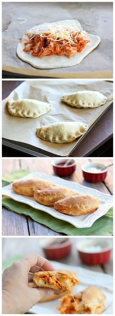 the process of making tortillas is shown here