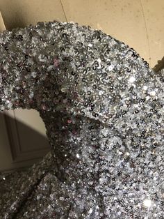 Off shoulder silver crystals rhinestones sequins beaded ball gown prom dress 2020 Condition: New Fabric：Sequins Color:Silver (All color available ) Size:All sizes available Waist:Natural Embellishment:Lace Fully Lined: Yes Built-in Bra: Yes Body Shape: All types. Net Weight:4.5kgShipping Weight:6kg Country of origin: China Making Time:15-25 days Beaded Ball Gown, Ball Gown Prom Dress, Beaded Ball, Gown Prom, Dresses 2020, Ball Gowns Prom, Prom Dresses Ball Gown, Sequin Beading, Couture Dresses