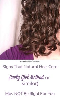 Signs that the curly girl method may not be right for you… Just for clarity, what I’m primarily talking about here is using natural products to embrace your natural wavy/curly hair. Not necessarily the super strict version of the curly girl method. Check out my blog post on how the internet taught me that CGM […] Wazy Hair, Natural Wavy Curly Hair, Naturally Wavy Hair, Oil For Curly Hair, Wavy Hair Care, Best Natural Hair Products, Natural Hair Care Tips, Natural Wavy Hair, Curly Girl Method