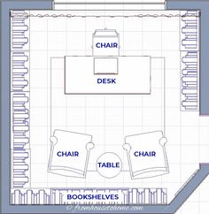 a floor plan for a restaurant with seating areas and an area to sit at the table