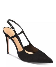 Women's Boris Slingback Pumps | #Pumps | #SlingbackPumps | Chic Slingback Sandals With 4-inch Heel And Closed Toe, Open Heel Slingback Sandals With 4-inch Heel For Work, Party Slingback Pumps With Leather Sole, Formal Open Heel Leather Sole Heels, Formal Open Heel Shoes With Leather Sole, Closed Toe Slingback Pumps For Evening, Pointed Toe Slingback Sandals With Leather Sole For Party, Party Slingback Sandals With Pointed Toe And Leather Sole, Leather Slingback Pumps With Reinforced Heel And Almond Toe