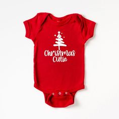 The perfect bodysuit for your perfect baby! These short sleeve bodysuits have 3 snap closure and double needle ribbed binding on neck, shoulders, sleeves, and leg openings. Machine wash cold, inside out. Air dry or tumble dry low. Christmas Baby Onesie, Baby Christmas Onesie, Christmas Bodysuit, Christmas Onesie, Hodge Podge, One Piece Clothing, Cricut Craft, Baby Boy Onesies