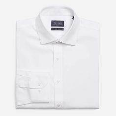 <p>The superstar of white shirts, Pinpoint Solid is classic, clean and crisp. Pair it with any tie in our inventory for guaranteed style.</p> Men's Dress Shirts, Solid Dress Shirt, Style Steal, Styles P, Tie Bar, Cotton Shirts, Tie Knots, White Shirts, Mens Shirt Dress