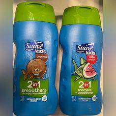 2 Brand New Never Used Bottles Of Suave Kids 2-In-1 Shampoo Conditioner 12 Oz Each Included: 1 Watermelon Scented 1 Coconut Scented Soothers Hypoallergenic Tear Free I Have Suave Kids Conditioner Bundle In Another Listing Not Splitting Up At This Time This Is My Lowest Price With Discounted Shipping, No Offers Given Or Accepted Kids Shampoo And Conditioner, Suave Kids, Harry Styles Icons, Watermelon Color, Foster Kids, Ripped High Waisted Jeans, Core Memory, Cool Box, Kids Water