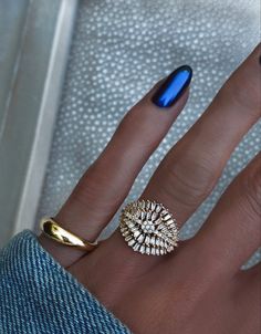 14kt gold feathered baguette diamond ring *total diamond weight: .75ct Gold Marquise Diamond Ring With Baguette Diamonds, Luna Skye, Baguette Diamond Ring, Engagement Necklaces, Double Band Rings, Bezel Necklace, Baguette Diamond Rings, Baguette Ring, Gold Feathers