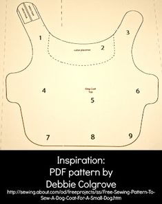 an image of a pattern for a baby's bib