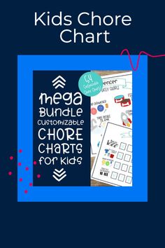 "🧺💪 Encourage responsibility and independence with our kids chore bundle printable set! Perfect for tracking daily tasks and rewarding good behavior. 🌟📋"