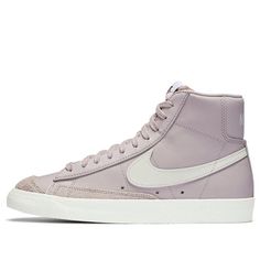 (WMNS) Nike Blazer Mid '77 'Mauve' CZ1055-002 (SNKR/Skate/Women's/Mid Top/High Top) Nike Blazer 77, Blazer 77, Blazer Mid 77 Vintage, Nike Blazers, Nike Blazer Mid 77, White Shoes Sneakers, Nike Blazer Mid, Nike Blazers Mid, Blazer Mid