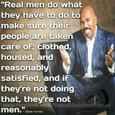 a man in a suit sitting on top of a chair with a quote about real men do what they have to do to make sure their people are taken care