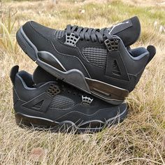 Air Jordan 4 Retro Black Cat Sneakers Men's 7.0 = Women's 8.5 = Eu 40.0 Men's 7.5 = Women's 9.0 = Eu 40.5 Men's 8.0 = Women's 9.5 = Eu 41.0 Men's 8.5 = Women's 10.0 = Eu 42.0 Men's 9.0 = Women's 10.5 = Eu 42.5 Men's 9.5 = Women's 11.0 = Eu 43.0 Brand New Come With Box This Pair Of Shoes Is Very Fashionable And Good To Match, Very Highlight Your Personal Temperament, Guaranteed To Be New, Without Any Defects. I Believe The Shoes I Sell Here Will Bring You Good Luck. Thank You For Your Order And I Air Jordan 4 Fade-resistant For Streetwear, Fade-resistant Air Jordan 4 For Streetwear, Low-top Fade-resistant Air Jordan 4 For Streetwear, Air Jordan 4 Breathable For Streetwear, Breathable Air Jordan 4 For Streetwear, Black Breathable Lace-up Jordan Shoes, Casual Air Jordan 4 Breathable For Streetwear, Fade-resistant Lace-up Jordan Shoes For Streetwear, Black Air Jordan 4 High-top Breathable