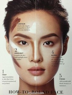 33 ideas for makeup tutorial contouring round face Makeup Tutorial Contouring, Contouring Round Face, Contour For Round Face, Ideas For Makeup, Round Face Makeup, Contour Makeup Tutorial, Makeup Order, Makeup Brushes Guide, Beauty Tips For Glowing Skin