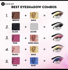 Eyeshadow Combos, Sugar Cosmetics, Gold Makeup Looks, Simple Makeup Tips, Makeup Artist Tips