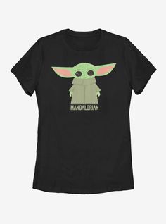 The Force is strong with this one! Embrace the adorableness of the Child  who we have all have come to love and call "Baby Yoda." This tee features a photo of the 50-year-old creature from the Disney+ live-action series  The Mandalorian.100% CottonWash cold; dry lowImportedListed in women's sizes Call Baby, Shy Woman, Portrait Graphic, Disney Live, Star Wars Women, Star Wars The Mandalorian, The Mandalorian, Slim Fit Shorts, The Galaxy