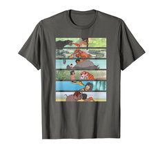 the lion king t - shirt for men and women with different pictures on it's chest