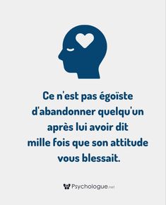 a blue poster with the words in french and an image of a man's head