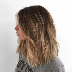 Wave Haircut, Haircuts Medium, Waves Haircut, Balayage Blonde, Beautiful Hair Color, Trendy Hair Color, Ombre Hair Color, Wave Hair