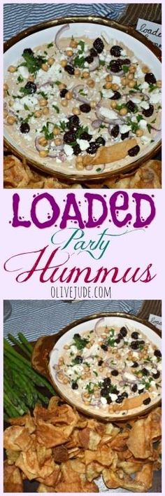 loaded party hamma's with olives and cheese